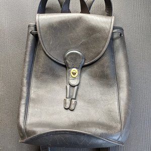 Leather Coach Backpack